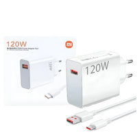 Xiaomi 120W USB Turbo Fast Charging Adapter – Original High-Power Charger