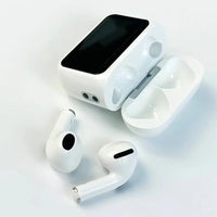 AirPods A11 Pro Wireless Earbuds with LCD Display – Bluetooth 5.3, Touch Control, HD Mic