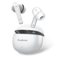 Audionic® Airbud Signature S680 True Wireless Earbuds – Quad Microphone ENC, Gaming Mode, Low Latency TWS, IPX4 Sweat & Water-Resistant, High-Quality Sound