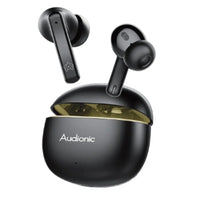 Audionic® Airbud Signature S680 True Wireless Earbuds – Quad Microphone ENC, Gaming Mode, Low Latency TWS, IPX4 Sweat & Water-Resistant, High-Quality Sound