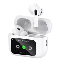 AirPods A11 Pro Wireless Earbuds with LCD Display – Bluetooth 5.3, Touch Control, HD Mic