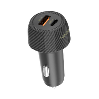 Ronin R-2505 NOS 48W Car Charger | PD 30W & QC 18W Fast Charging | Dual USB Power Adapter