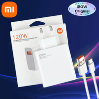 120W Super Fast Charging Type-C Mobile Charger – Ultra-Fast Power Adapter Compatible with All Smartphones