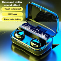 M10 Wireless Bluetooth Earbuds – True Wireless Stereo, HD Sound, Portable Charging Case
