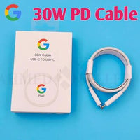 Google Pixel USB-C Cable – 30W Rapid Charging Fast Charger Cable for Pixel Phones