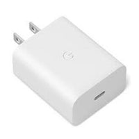 Google 30W USB-C Fast Charger Adapter – 2-Pin Wall Plug (White)
