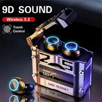 M25 True Wireless Earbuds – Long Battery Life with Charging Case, HD Sound & Bluetooth Connectivity