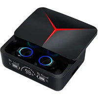 M90 Bluetooth Earbuds – Deep Bass, Noise Reduction, True Wireless Stereo with Charging Case
