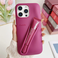 New Rhode Lip Gloss Silicone Case 💄 with Box – Soft, Stylish & Shockproof Phone Cover (All iPhone Series)