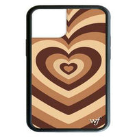 Heart Aesthetic 2D Plated Back Case – Electroplated Gloss Finish, Slim & Durable Phone Cover (iPHone All Series)